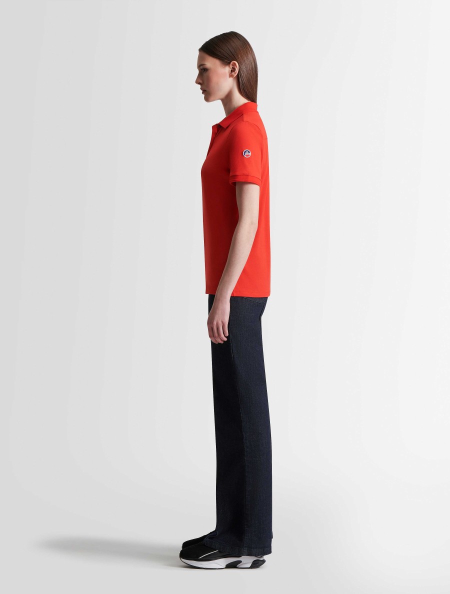 Women Fusalp T-Shirts & Polos Shirts | Agathe Short Sleeve Polo Shirt