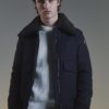 Men Fusalp Jackets & Coats | Barthelemy Wool Aviator Jacket